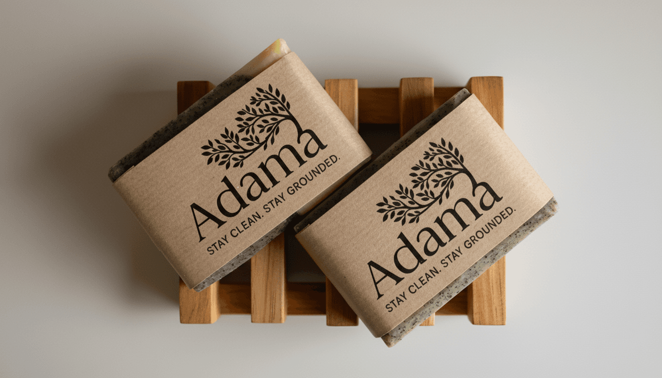 Adama Easter Set - handmade vegan coffee soap made with recycled coffee grounds in Munich